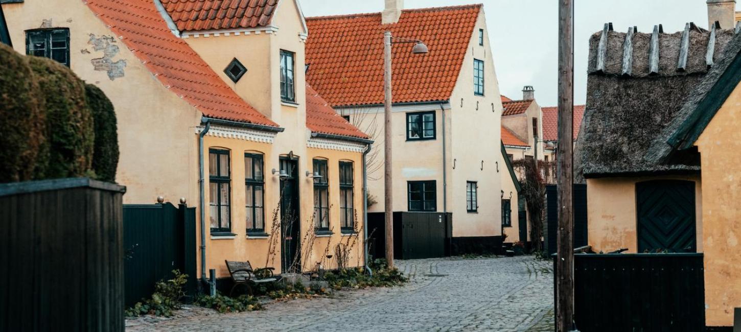 Dragør - cobblestone streets